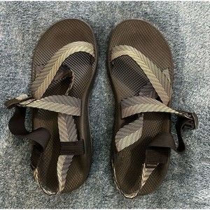Chaco Mega Z Cloud Sport Sandal Mens Size 15 Brown sole Excellent Condition